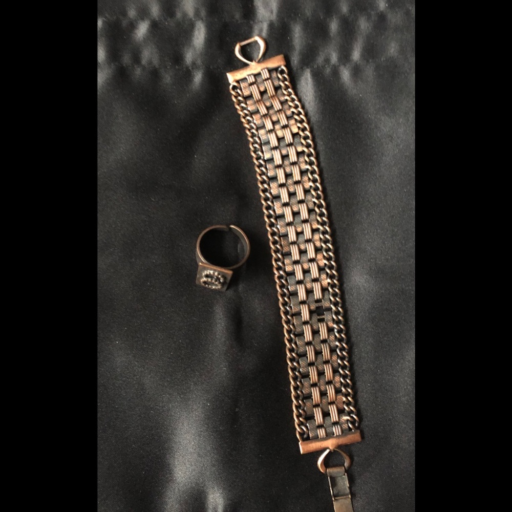 Bracelet & ring set